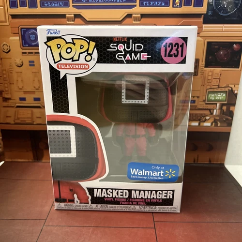 Funko Pop! The Squid Game (Masked Manager) - Walmart Exclusive #1231 W/Protector