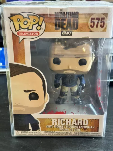 Funko Pop The Walking Dead RICHARD #575 Figure Vaulted W/ Protector Sleeve