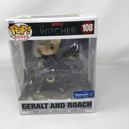 Funko Pop! The Witcher - Geralt and Roach #108 Walmart Exclusive  New