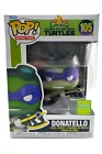 Funko Pop TMNT x Power Rangers Black Ranger Donatello Shared 105 w/Protector!