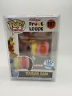 FUNKO POP TOUCAN SAM 197 FUNKO EXCLUSIVE POP AD ICONS W/ Protector Froot Loops