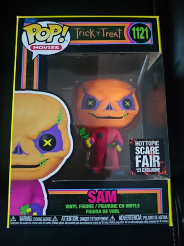 Funko Pop Trick Treat Blacklight Sam 1121 Hot Topic Scare Fair BRAND NEW IN BOX