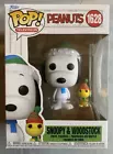 Funko Pop TV #1628 - Peanuts - Snoopy & Woodstock - Charlie Brown Christmas -OOP