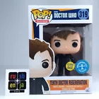 Funko Pop! TV Doctor Who Tenth Doctor Regeneration Glows in Dark Exclusive #319
