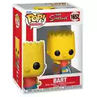 Funko POP! TV Simpsons - Bart with Skateboard Figure #1652 + Protector