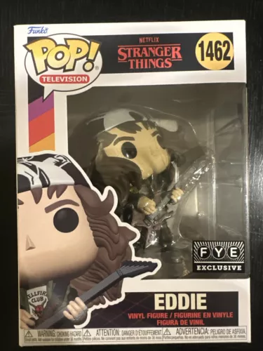 Funko Pop! TV Stranger Things Eddie #1462 FYE Exclusive