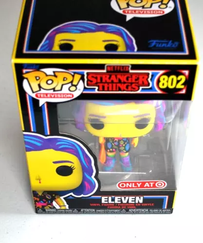 Funko Pop! TV Stranger Things - Eleven Black Light Figure #802 Target Exclusive