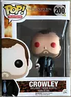 FUNKO POP! VINYL # 200 SUPERNATURAL CROWLEY WITH  RED EYES & PROTECTOR AUTHENTIC