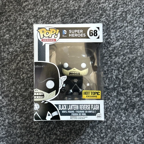 Funko POP Vinyl #68 dc comics Super Heroes Black Lantern Reverse Flash