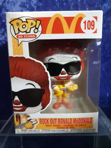 Funko Pop Vinyl Ad Icons Mcdonalds 109 MIB Rock Out Ronald 2020