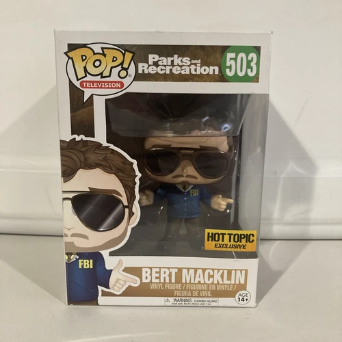 Funko Pop! Vinyl: Andy Dwyer (as Bert Macklin) - Hot Topic (Exclusive) #503