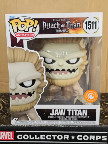 Funko Pop Vinyl - Animation #1511 Jaw Titan - New- Attack on Titan - Crunchyroll
