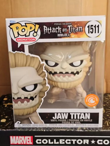 Funko Pop Vinyl - Animation #1511 Jaw Titan - New- Attack on Titan - Crunchyroll