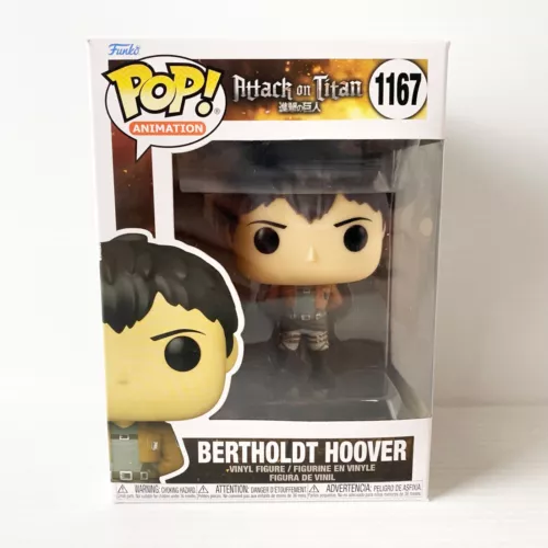 Funko Pop Vinyl - Bertholdt Hoover #1167 - Attack On Titan - Figurine