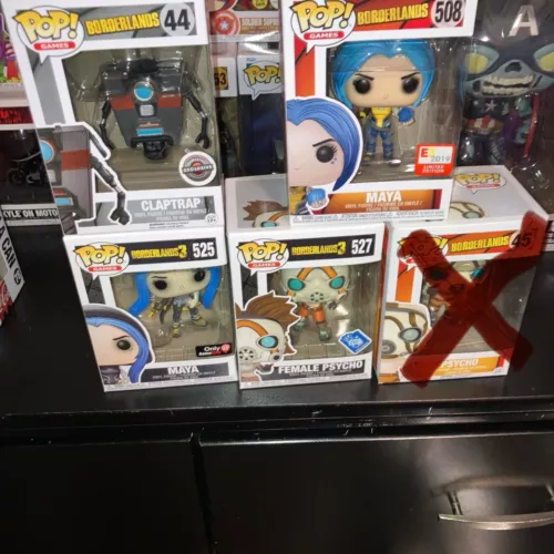 Funko Pop! Vinyl: Borderlands - Female Psycho - GameStop (Exclusive) #527