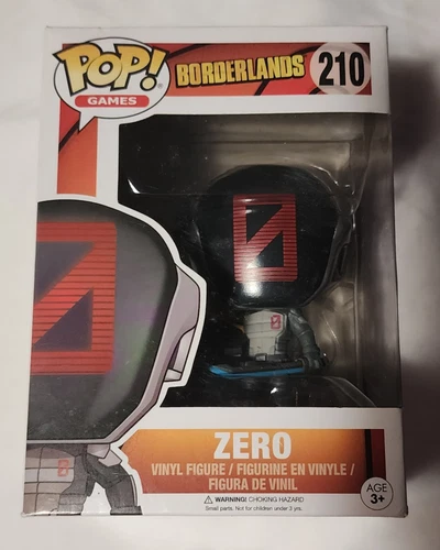 Funko Pop! Vinyl: Borderlands - Zero #210 New In Box!