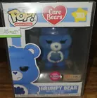 Funko Pop! Vinyl: Care Bears - Grumpy Bear - (Flocked) - Box Lunch #353