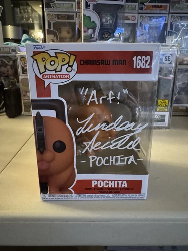 Funko Pop! Vinyl: Chainsaw Man - Pochita #1682 Auto/Lindsey Seidel Auth