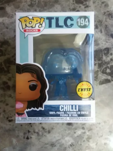 Funko Pop! Vinyl: Chilli #194(Chase) comes with free damaged T-Boz Chase