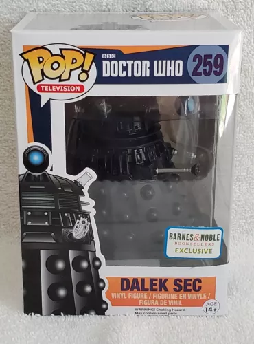 Funko Pop vinyl ! Dalek Sec BBC Dr. Who  #259 Barnes & Noble Exclusive