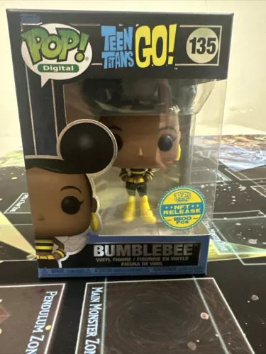 Funko Pop! Vinyl: DC Universe - Bumblebee Teen Titans Go Digital Redemption 135