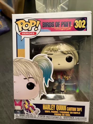 Funko Pop! Vinyl: DC Universe - Harley Quinn Caution Tape 302 Birds Of Prey