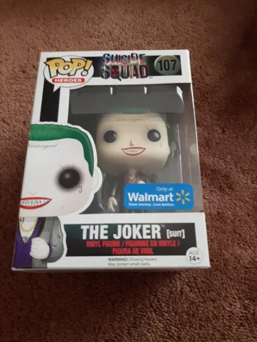 Funko Pop! Vinyl: DC Universe - The Joker - Walmart (Exclusive) #107