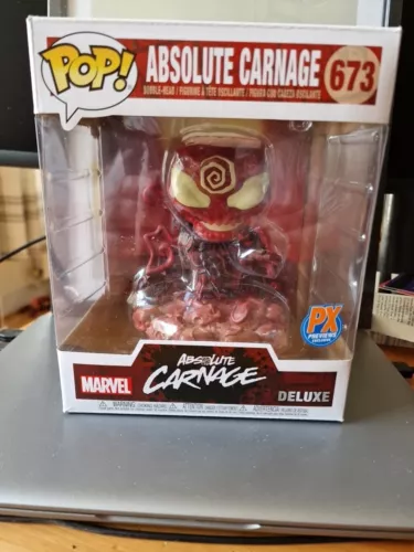 Funko POP Vinyl - Deluxe Marvel - Absolute Carnage - #673 -PX Previews - 6" Inch