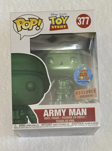 Funko Pop! Vinyl Disney #377 Army Man Metallic Box Lunch Exclusive