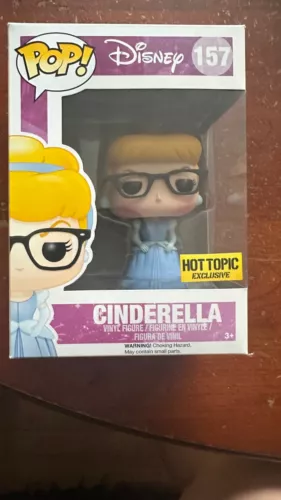 Funko Pop! Vinyl: Disney - Cinderella (Nerd) - Hot Topic (Exclusive) #157