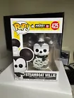 Funko Pop! Vinyl: Disney - Mickey Mouse (Steamboat Willie) #425 W/ protector