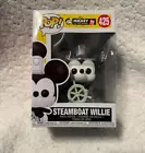 Funko Pop! Vinyl: Disney - Mickey Mouse (Steamboat Willie) #425
