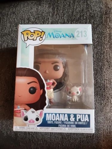 Funko Pop! Vinyl: Disney Moana - Moana & Pua #213 + Pop Protector
