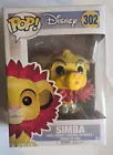 Funko Pop! Vinyl Disney Simba (w/ Leaf Mane) #302 Lion King w/ Protector