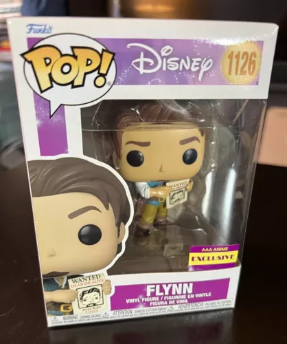 Funko Pop! Vinyl: Disney Tangled Flynn Rider - AAA Anime Exclusive #1126