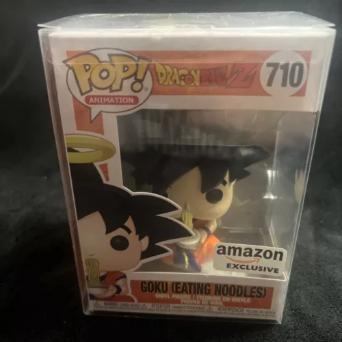 Funko Pop! Vinyl: Dragon Ball - Goku (Eating Noodles) - Amazon (Exclusive) #710