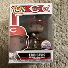 Funko Pop! Vinyl: Eric Davis - Cincinnati Reds Exclusive #52 With Protector New