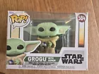 Funko Pop! Vinyl Figure #584 Grogu With Armour Star Wars.  Bobble Head Baby Yoda