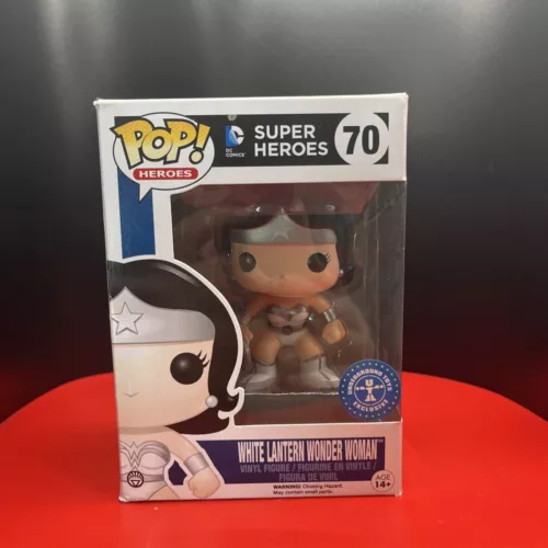 Funko Pop Vinyl Figure / DC Super Heroes White Lantern Wonder Woman 70 / Boxed