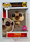 FUNKO POP! Vinyl Figure Disney Movies The Lion King Timon #549 Flocked