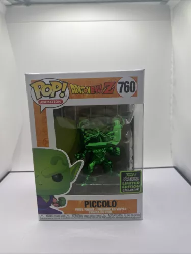 Funko Pop! Vinyl Figure - Dragon Ball Z #760 PICCOLO Chrome Limited Edition NIB