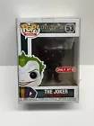 Funko Pop Vinyl Figure Heroes 53 The Joker Arkham Asylum Black Chrome +protector