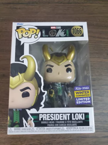 Funko Pop! Vinyl Figure - Marvel #1066 - President Loki - 2022 Winter Exclusive
