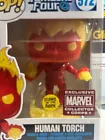 Funko Pop! Vinyl Figure Marvel #572 Human Torch MCC Exclusive