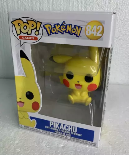 Funko Pop Vinyl Figure Pokémon Pikachu #842 Box Dings