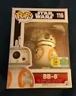 FUNKO POP! Vinyl Figure-Star Wars-BB-8 (Thumbs Up) #116 SDCC Sticker Limited Ed