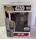 Funko Pop! Vinyl Figure Star Wars IG-88 #103 Smuggler’s Bounty Exclusive