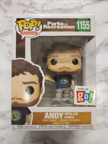 Funko Pop! Vinyl Figure - TV #1155 - Andy (with Leg Casts) - Go! Exclusive