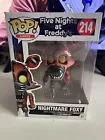 Funko Pop! Vinyl: Five Nights at Freddy's - Nightmare Foxy #214 Rare, Fast Post