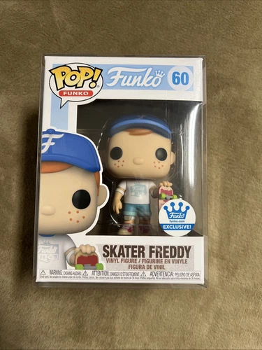 Funko Pop! Vinyl: Freddy Funko - Skater Freddy - Funko Web (FW) (Exclusive) #60